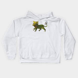 A dandy lion dandelion Kids Hoodie